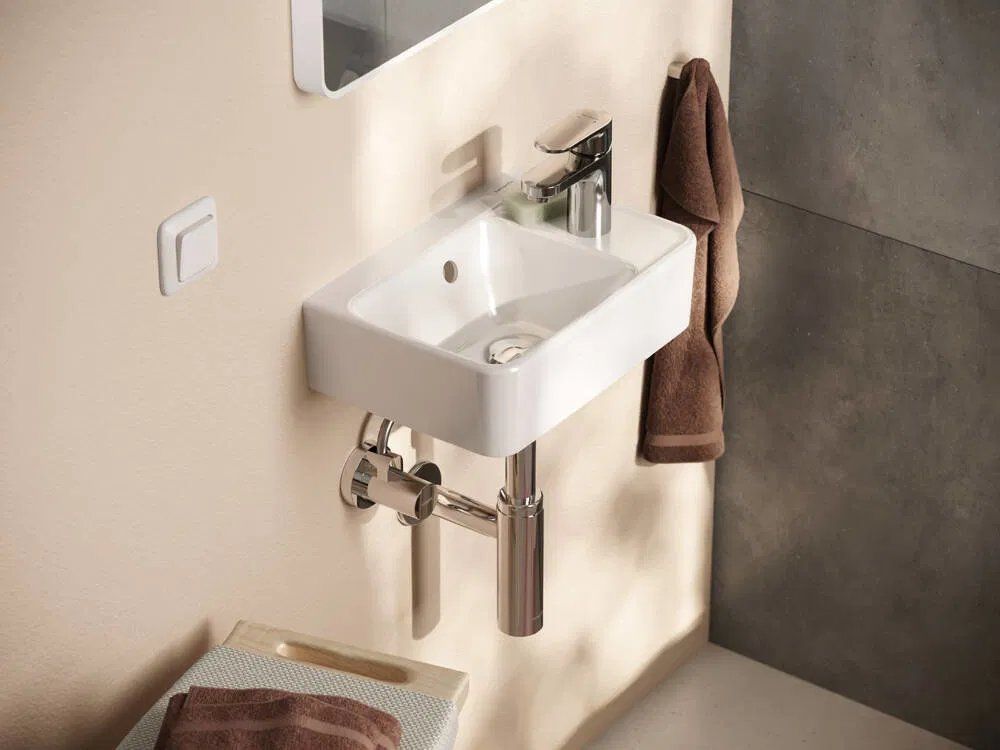 Раковина підвісна Hansgrohe Xanuia Q 36 см білий глянцевий 60129450