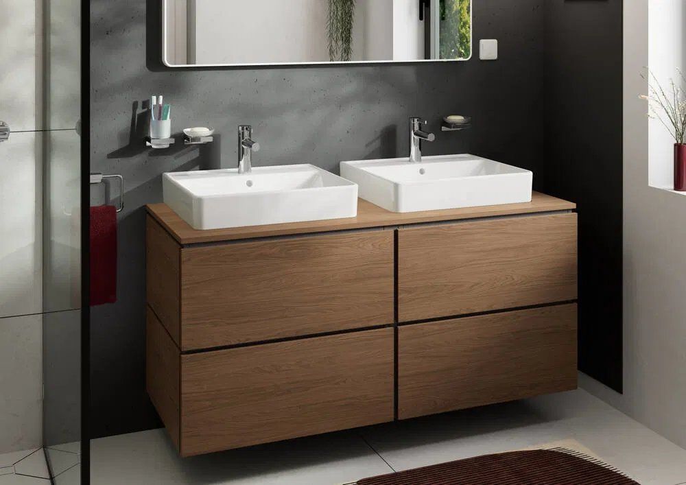 Раковина підвісна Hansgrohe Xanuia Q 55 см білий глянцевий 60132450