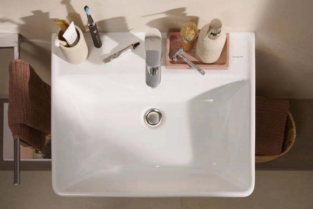 Раковина підвісна Hansgrohe Xanuia Q 60 см білий глянцевий 60133450