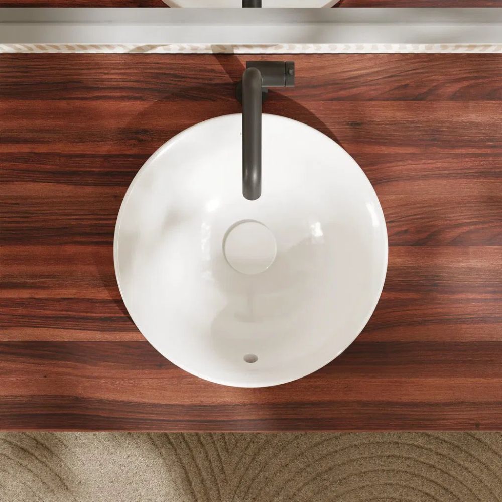 Раковина накладна Hansgrohe Xuniva S 40 см білий глянцевий 60155450