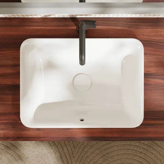 Раковина врізна Hansgrohe Xuniva Q 55 см білий глянцевий 60158450