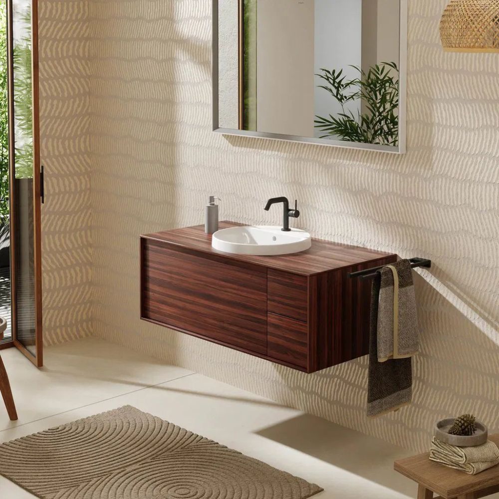 Раковина накладна Hansgrohe Xuniva S 45 см білий глянцевий 60159450