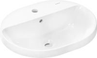 Раковина врезная Hansgrohe Xuniva U 55 см белый глянцевый 60161450