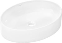 Раковина накладна Hansgrohe Xuniva D 55 см білий глянцевий 60165450