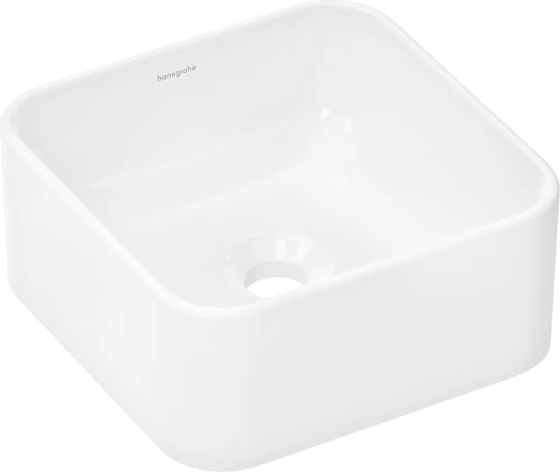 Раковина накладна Hansgrohe Xuniva Q 30 см білий глянцевий 60167450