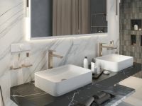 Раковина накладна Hansgrohe Xuniva Q 55 см білий глянцевий 60168450