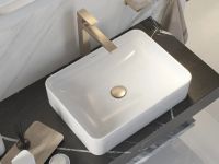 Раковина накладна Hansgrohe Xuniva Q 55 см білий глянцевий 60168450