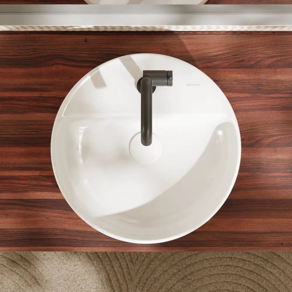 Раковина накладна Hansgrohe Xuniva S 45 см білий глянцевий 60169450