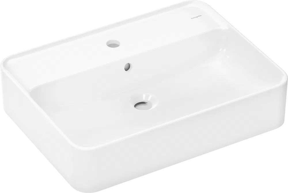 Раковина подвесная Hansgrohe Xuniva Q 60 см белый глянцевый 60172450