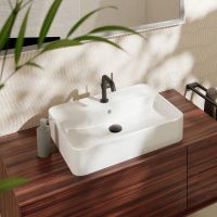 Раковина подвесная Hansgrohe Xuniva Q 60 см белый глянцевый 60172450