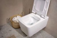 Унитаз подвесной Hansgrohe EluPura Q белый глянцевый 60194450