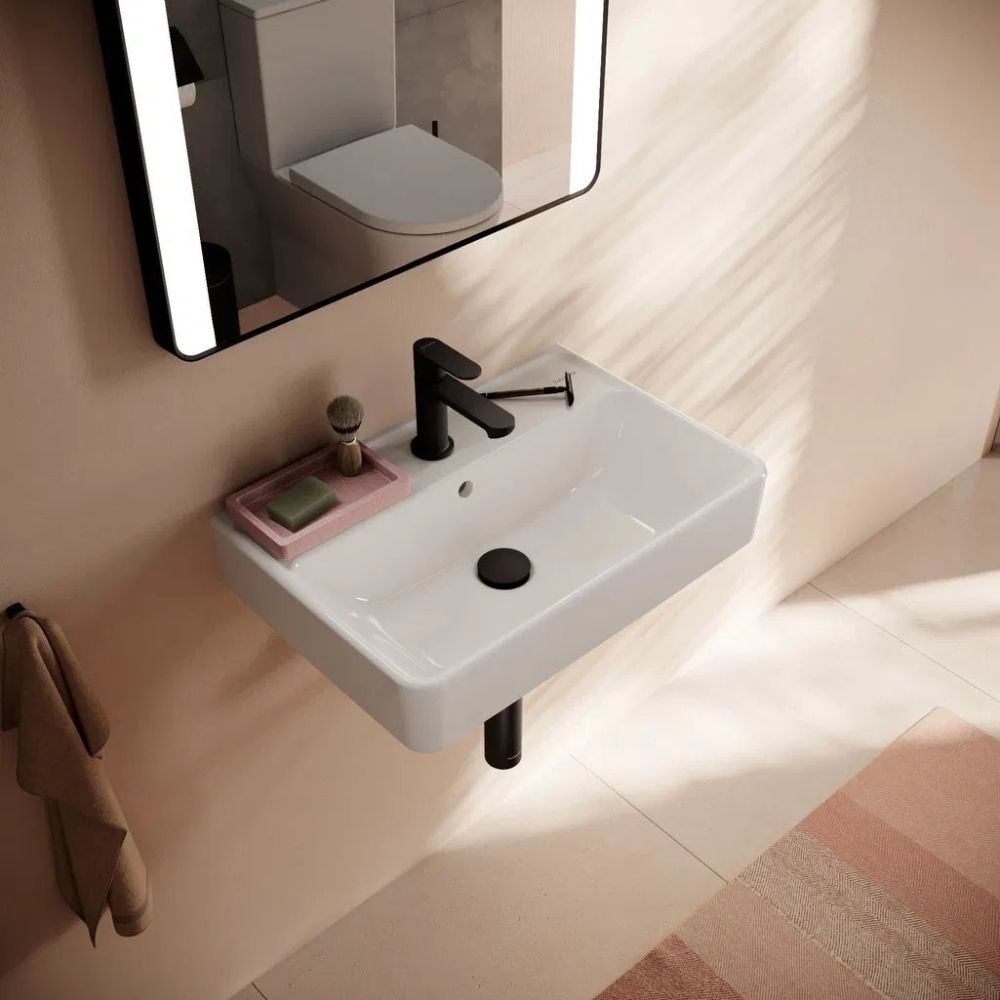 Раковина підвісна Hansgrohe Xanuia Q 55 см білий глянцевий 60209450