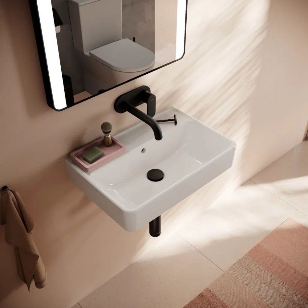 Раковина підвісна Hansgrohe Xanuia Q 55 см білий глянцевий 60210450