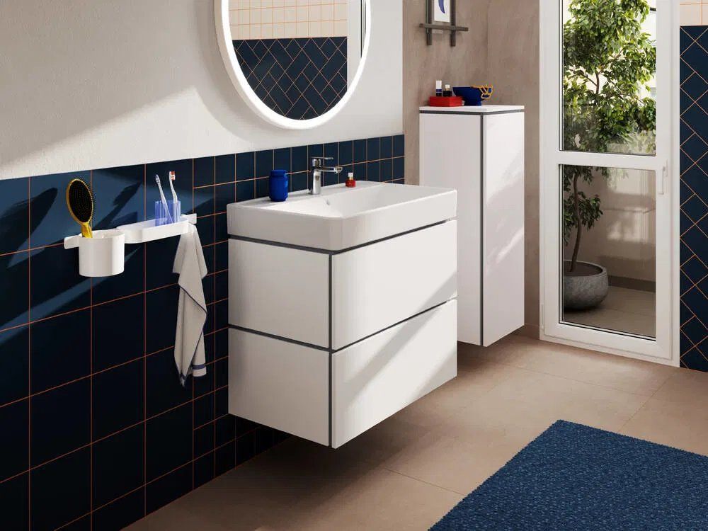 Раковина підвісна Hansgrohe Xanuia Q 80 см білий глянцевий 60225450