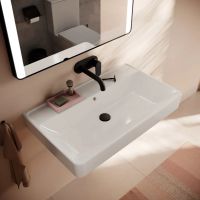 Раковина підвісна Hansgrohe Xanuia Q 80 см білий глянцевий 60226450