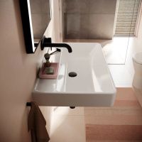 Раковина підвісна Hansgrohe Xanuia Q 80 см білий глянцевий 60226450