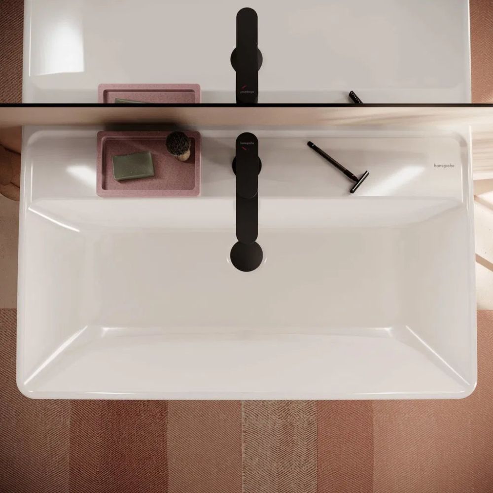 Раковина підвісна Hansgrohe Xanuia Q 80 см білий глянцевий 60227450