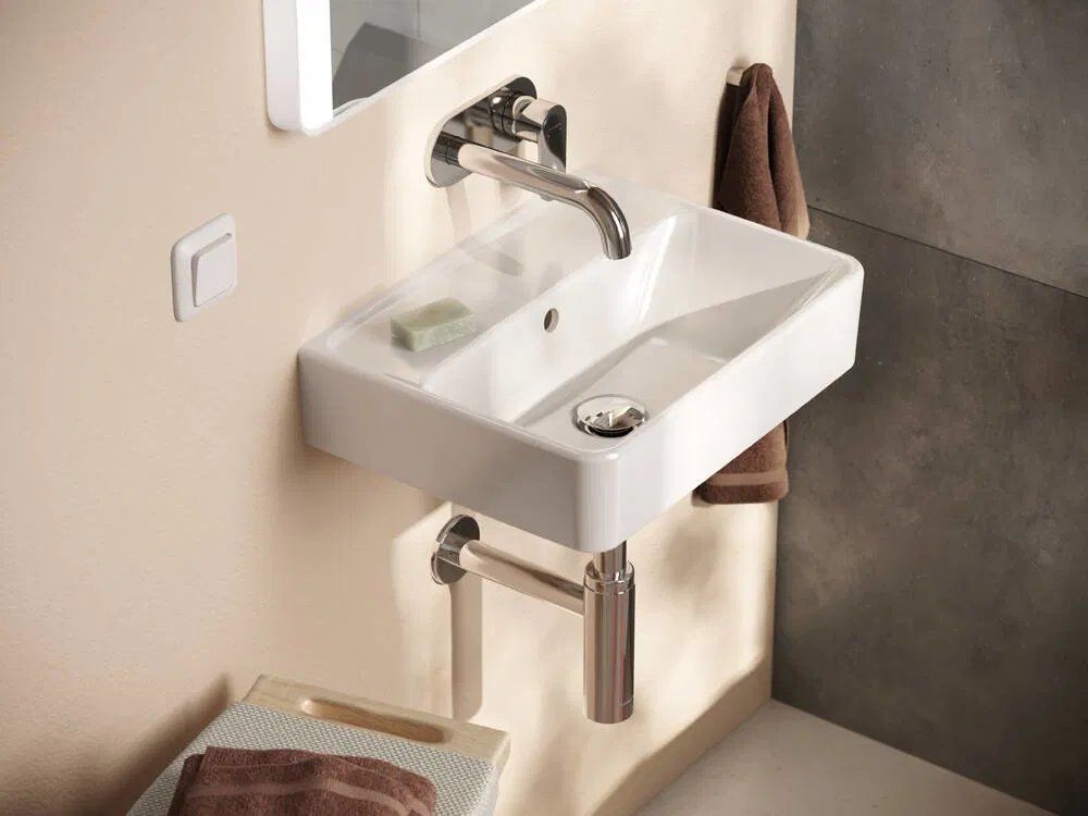 Раковина підвісна Hansgrohe Xanuia Q 45 см білий глянцевий 60229450