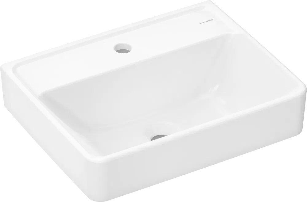 Раковина подвесная Hansgrohe Xanuia Q 50 см белый глянцевый 60233450