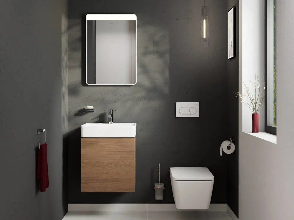 Раковина подвесная Hansgrohe Xanuia Q 50 см белый глянцевый 60233450
