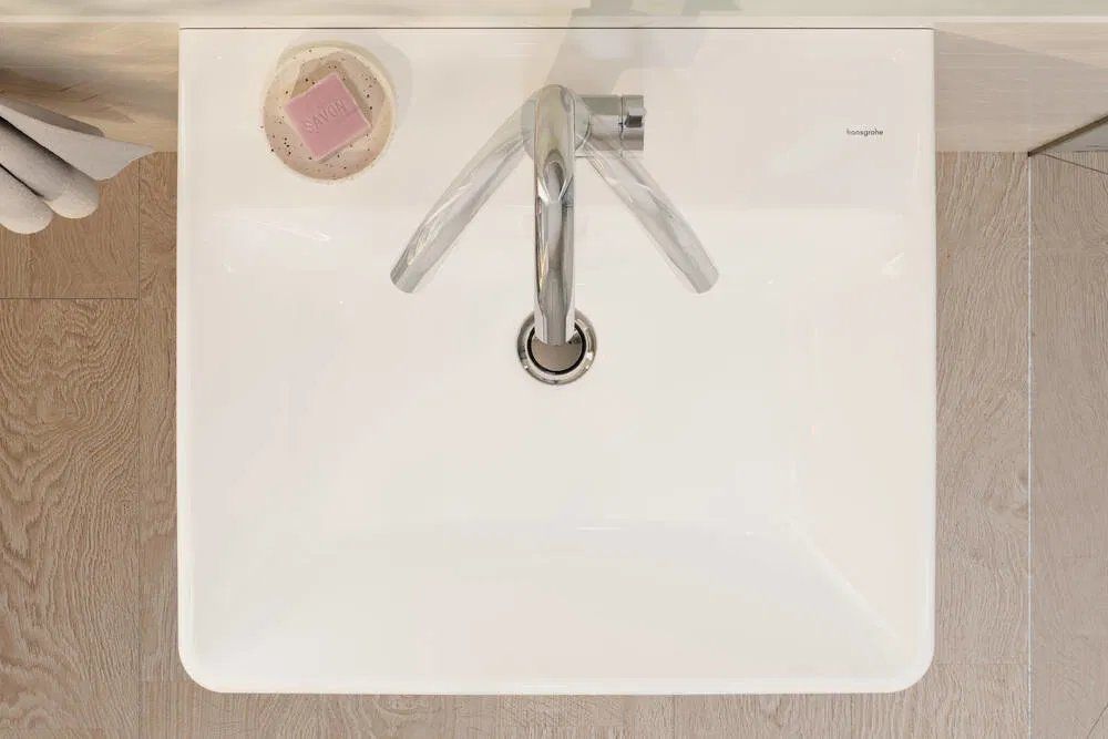 Раковина подвесная Hansgrohe Xanuia Q 50 см белый глянцевый 60233450