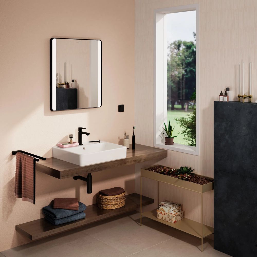 Раковина підвісна Hansgrohe Xanuia Q 55 см білий глянцевий 60238450