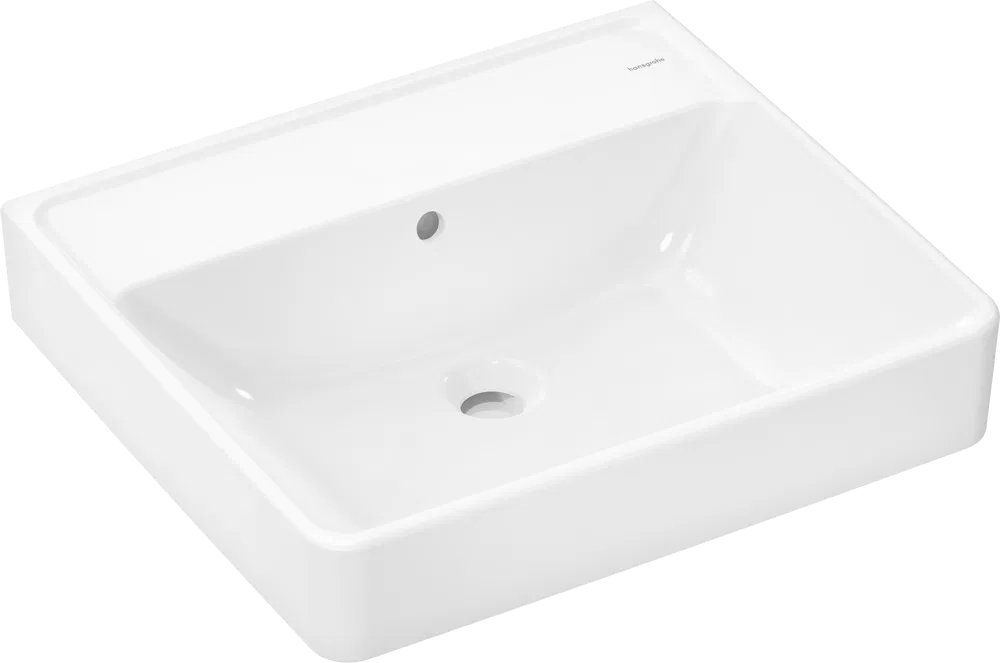 Раковина підвісна Hansgrohe Xanuia Q 55 см білий глянцевий 60239450