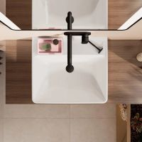 Раковина підвісна Hansgrohe Xanuia Q 55 см білий глянцевий 60239450