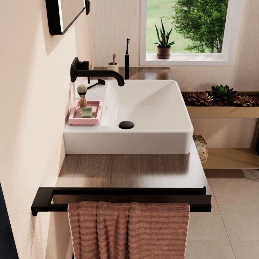 Раковина підвісна Hansgrohe Xanuia Q 55 см білий глянцевий 60239450