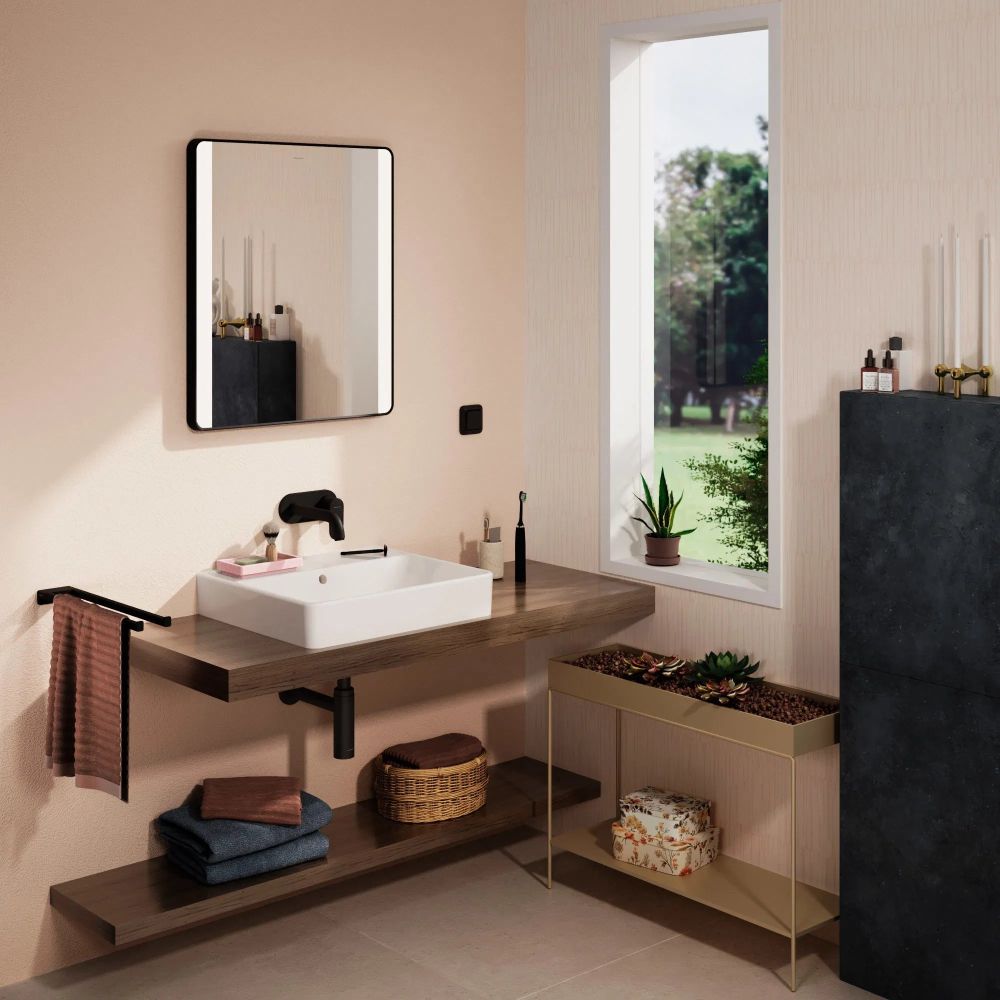 Раковина підвісна Hansgrohe Xanuia Q 55 см білий глянцевий 60239450