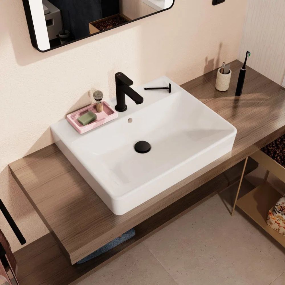 Раковина підвісна Hansgrohe Xanuia Q 60 см білий глянцевий 60243450