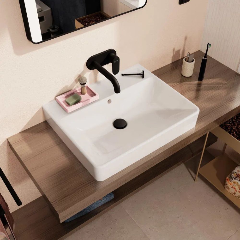 Раковина підвісна Hansgrohe Xanuia Q 60 см білий глянцевий 60244450
