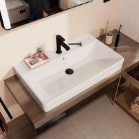 Раковина підвісна Hansgrohe Xanuia Q 80 см білий глянцевий 60250450