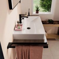 Раковина підвісна Hansgrohe Xanuia Q 80 см білий глянцевий 60250450