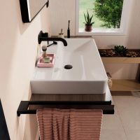 Раковина підвісна Hansgrohe Xanuia Q 80 см білий глянцевий 60251450