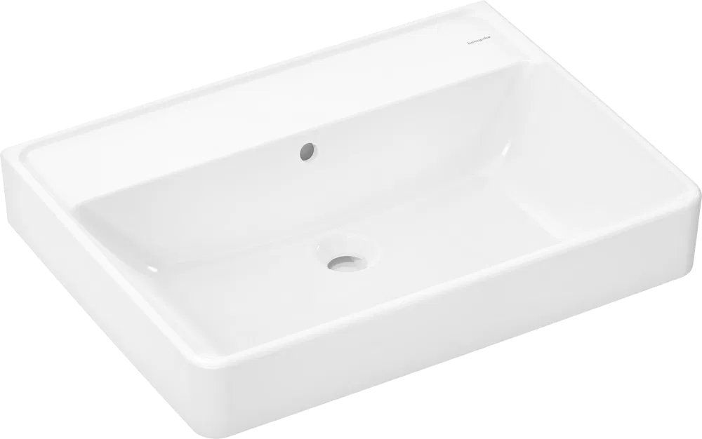 Раковина підвісна Hansgrohe Xanuia Q 65 см білий глянцевий 60254450