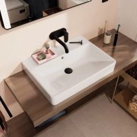Раковина підвісна Hansgrohe Xanuia Q 65 см білий глянцевий 60254450