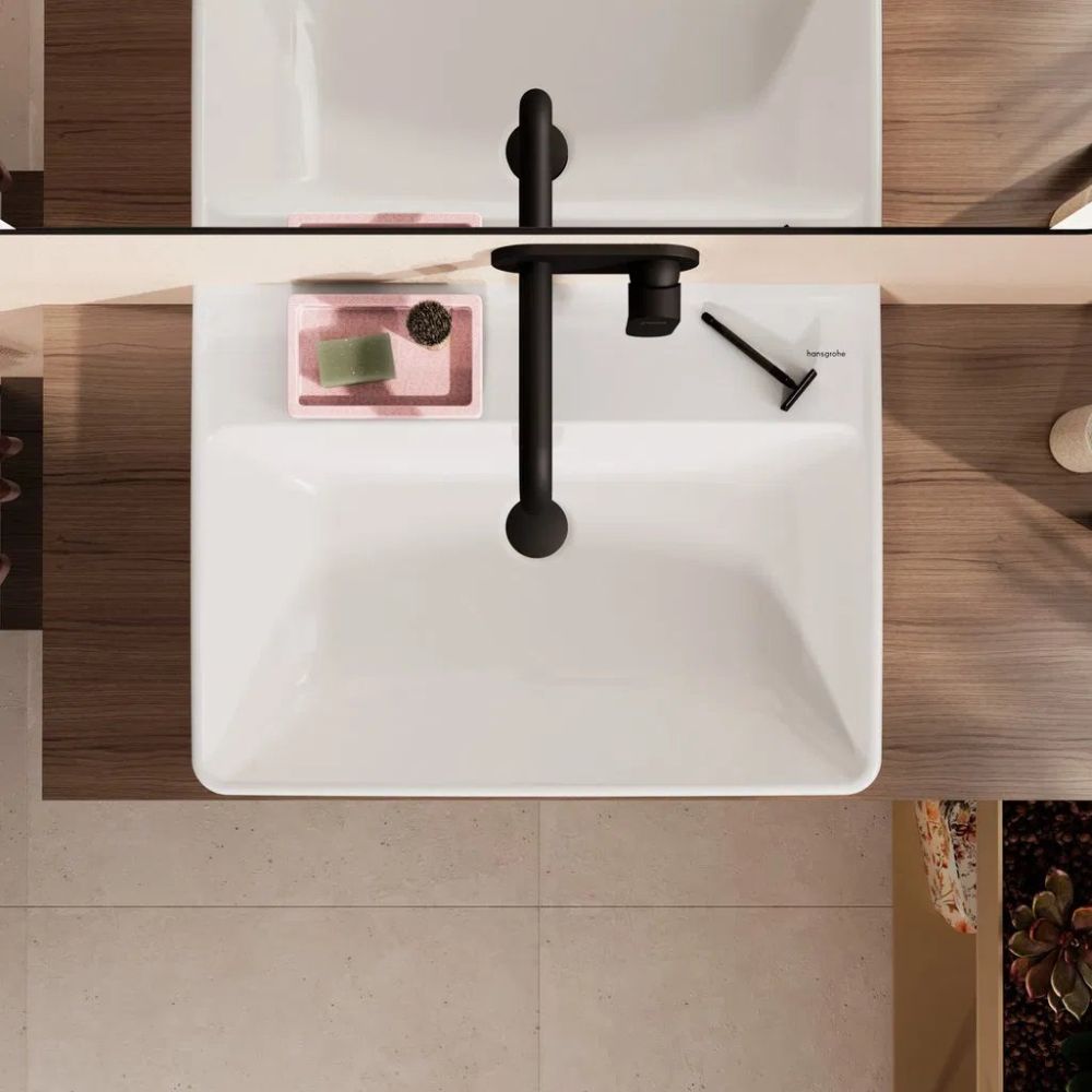 Раковина підвісна Hansgrohe Xanuia Q 65 см білий глянцевий 60254450