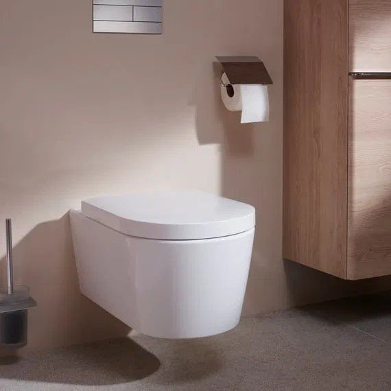 Унітаз підвісний Hansgrohe EluPura S білий глянцевий 60292450 з сидінням SoftClose