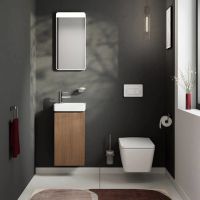 Раковина підвісна Hansgrohe Xelu Q 36 см білий глянцевий 60315450