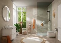 Раковина подвесная Hansgrohe Xelu Q 80 см белый глянцевый 60318450