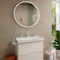 Раковина подвесная Hansgrohe Xelu Q 80 см белый глянцевый 60318450