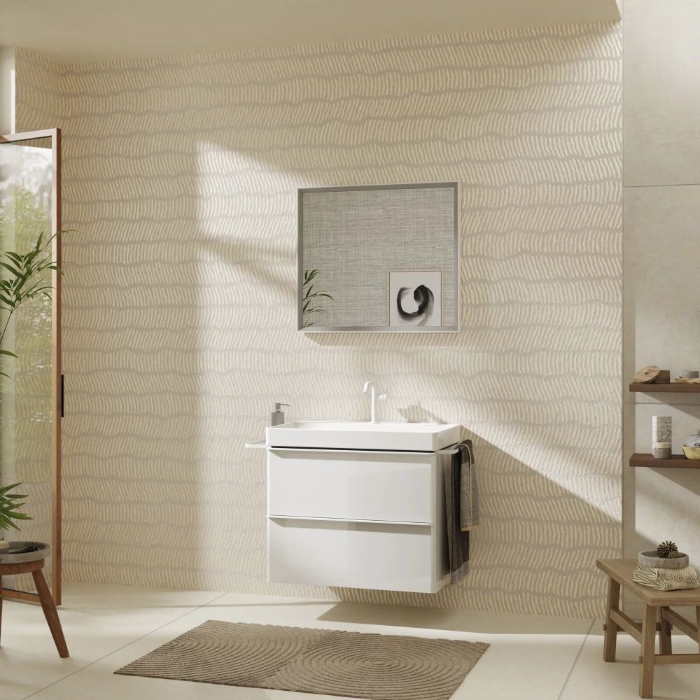 Раковина подвесная Hansgrohe Xelu Q 80 см белый глянцевый 60318450
