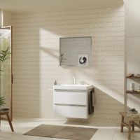 Раковина подвесная Hansgrohe Xelu Q 80 см белый глянцевый 60318450