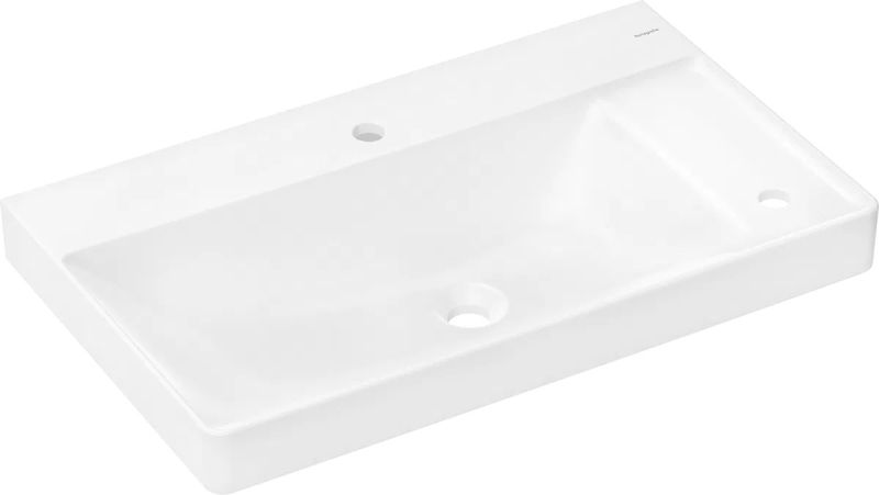Раковина підвісна Hansgrohe Xelu Q 80 см білий глянцевий 60319450