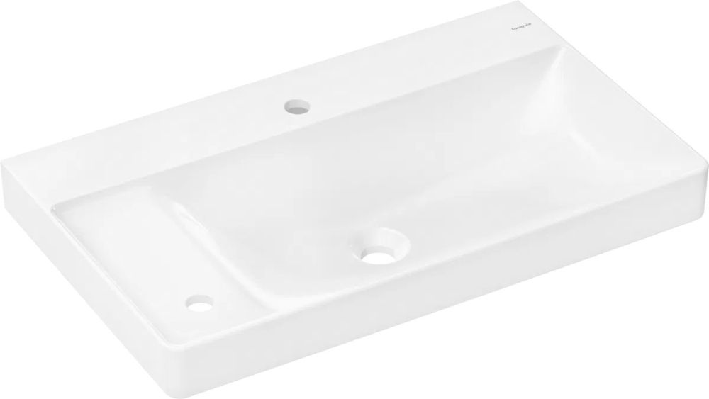 Раковина подвесная Hansgrohe Xelu Q 80 см белый глянцевый 60320450