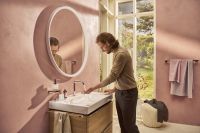Раковина подвесная Hansgrohe Xelu Q 80 см белый глянцевый 60320450