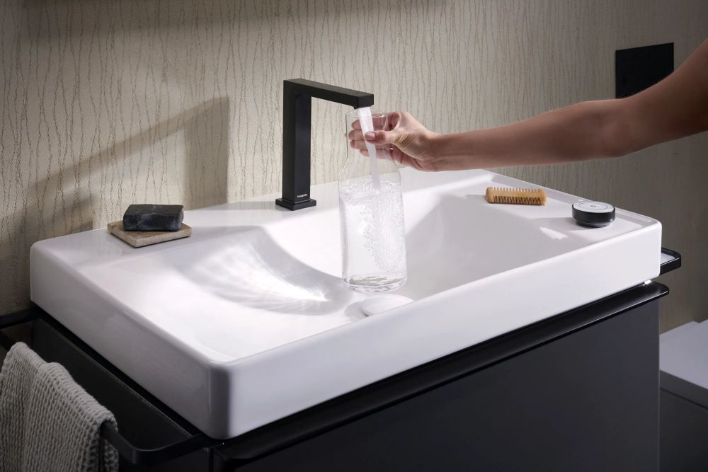 Раковина подвесная Hansgrohe Xelu Q 80 см белый глянцевый 60320450