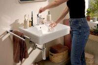 Раковина підвісна Hansgrohe Xanuia Q 60 см білий глянцевий 61010450