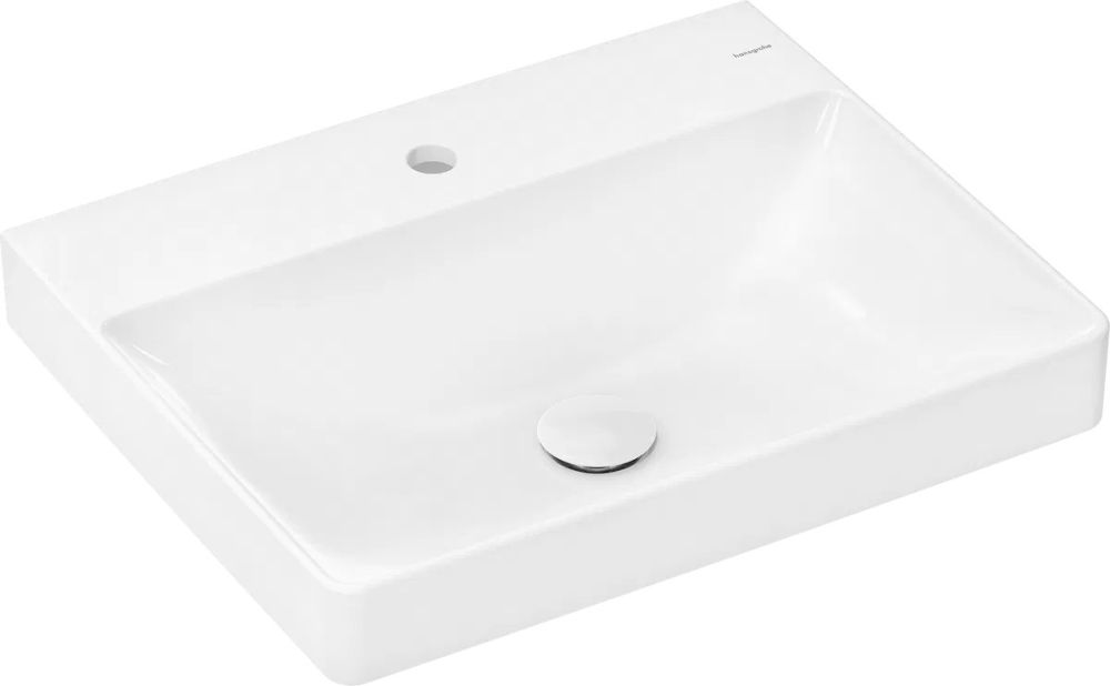 Раковина накладна Hansgrohe Xelu Q 60 см білий глянцевий 61018450